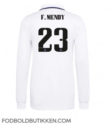 Real Madrid Ferland Mendy #23 Hjemmebanetrøje 2022-23 Langærmet